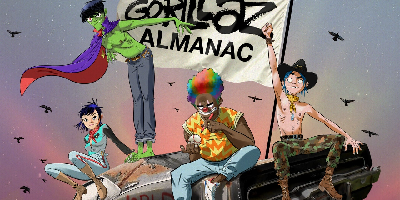 ‘Gorillaz Almanac’, nuevo libro de la banda virtual