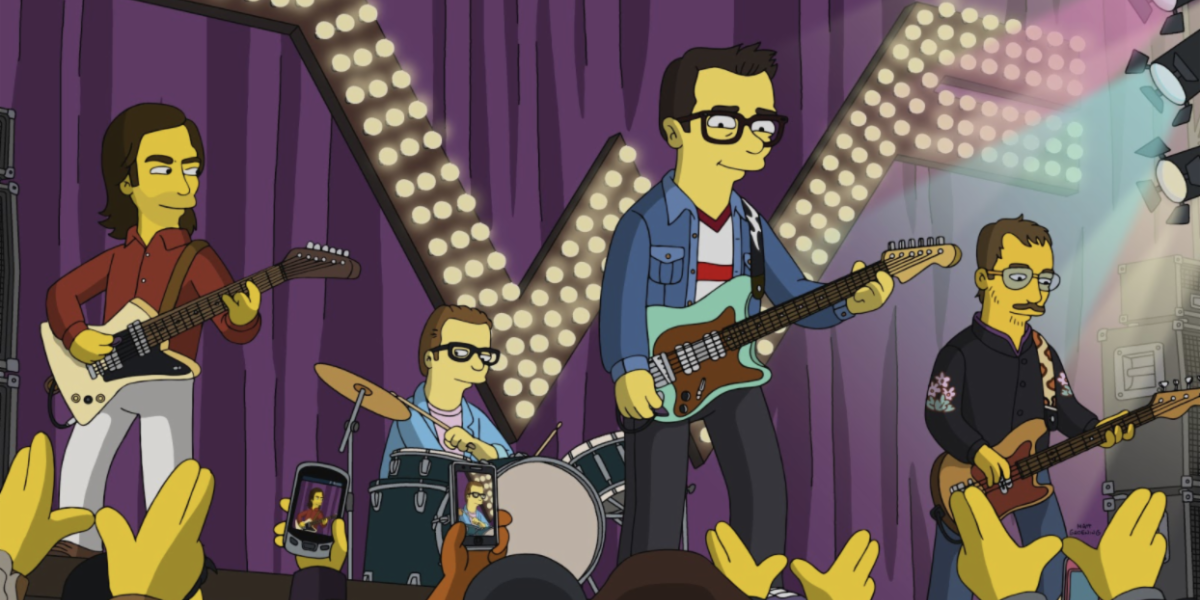 Weezer aparecerá en el nuevo episodio de Los Simpson