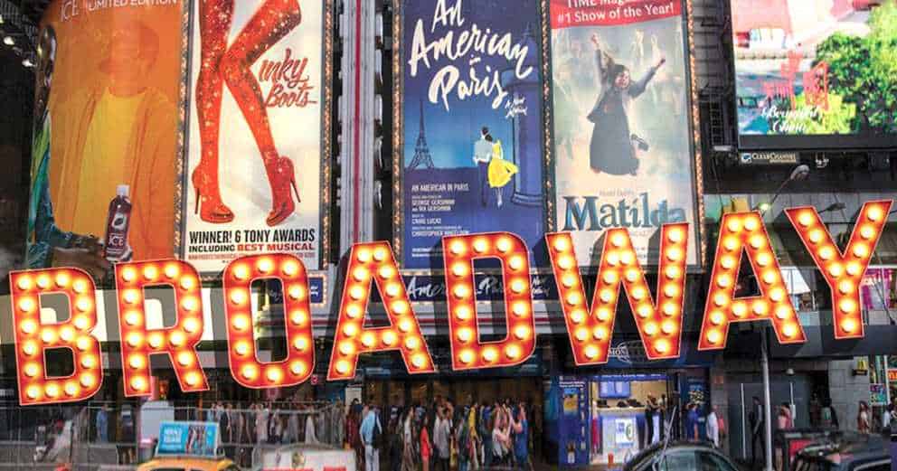 Broadway en la pantalla grande