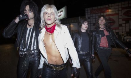 Mötley Crüe en la «fiesta» para ver la biopic ‘The Dirt’