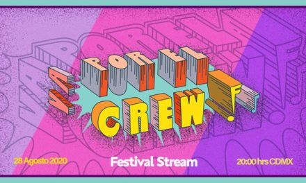 Este es el cartel del show en linea ¡Va por el crew!