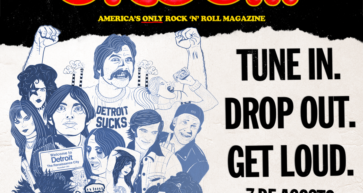 HIPNOSIS presenta Creem: America’s Only Rock ‘N’ Roll Magazine
