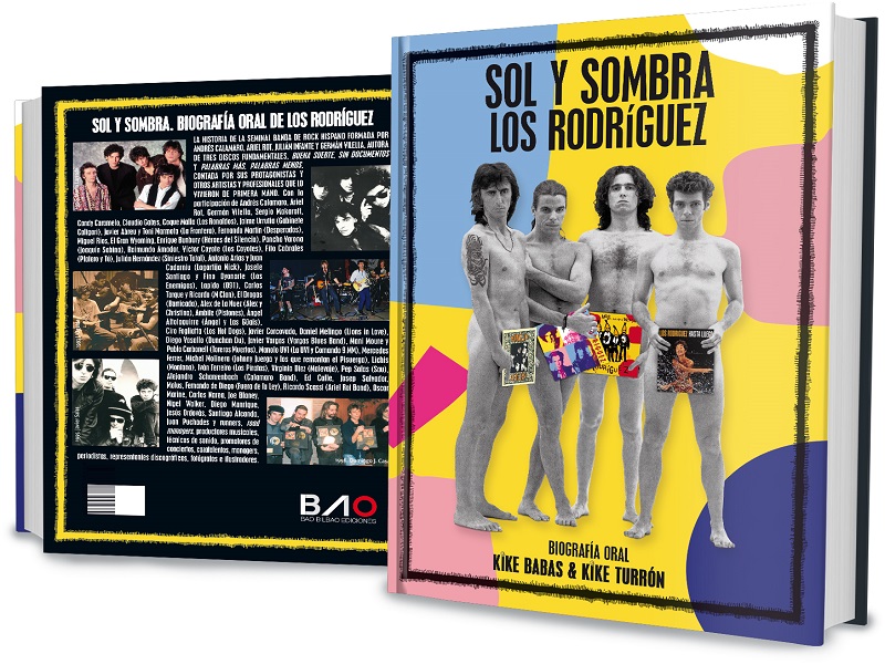 Presentan ‘Sol Y Sombra’ biografía oral de Los Rodríguez