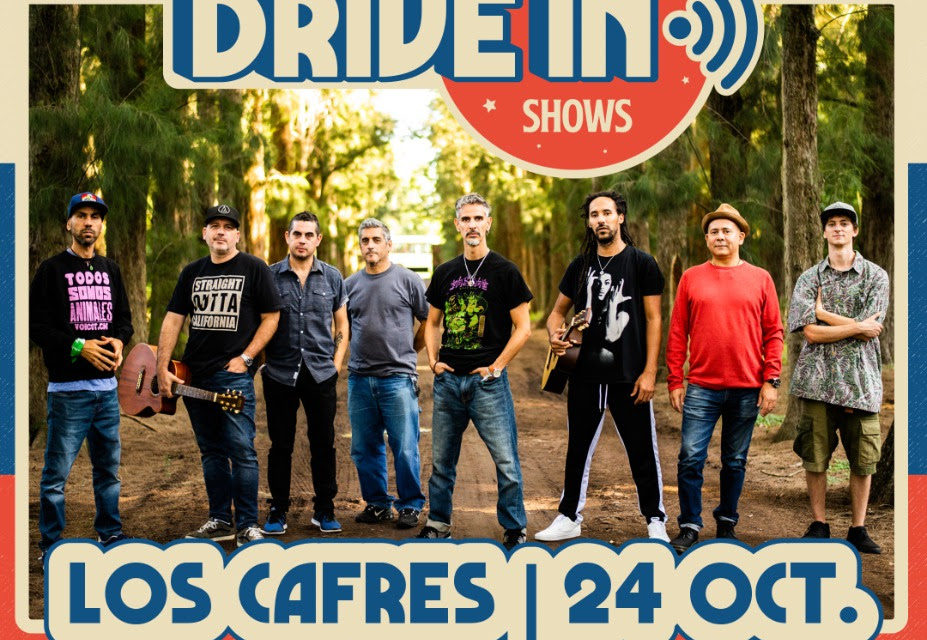 Los Cafres en vivo desde el Autocine Mandarine Park de Buenos Aires