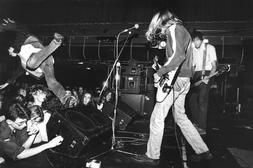 Fotos inéditas de Nirvana de su primera gira por Reino Unido