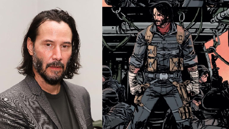 ¡Yei!: Keanu Reeves protagonizará para Netflix el cómic que co-escribió