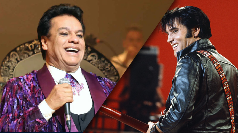 Cuando Juan Gabriel conoció a Elvis Presley: ¡Hasta FOTO hay!