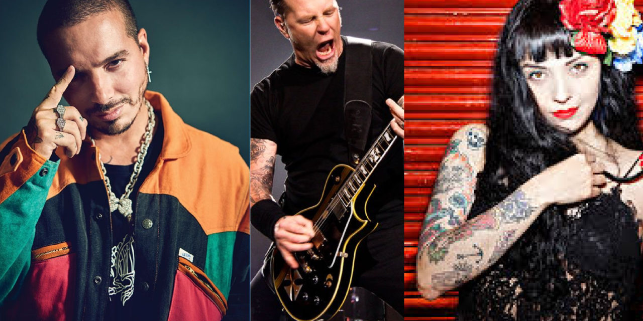 J Balvin, Mon Laferte y Ha*Ash son considerados por Metallica para su nuevo disco