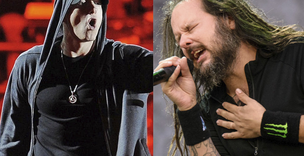 Eminem apareció como extra en un video de Korn antes de ser famoso