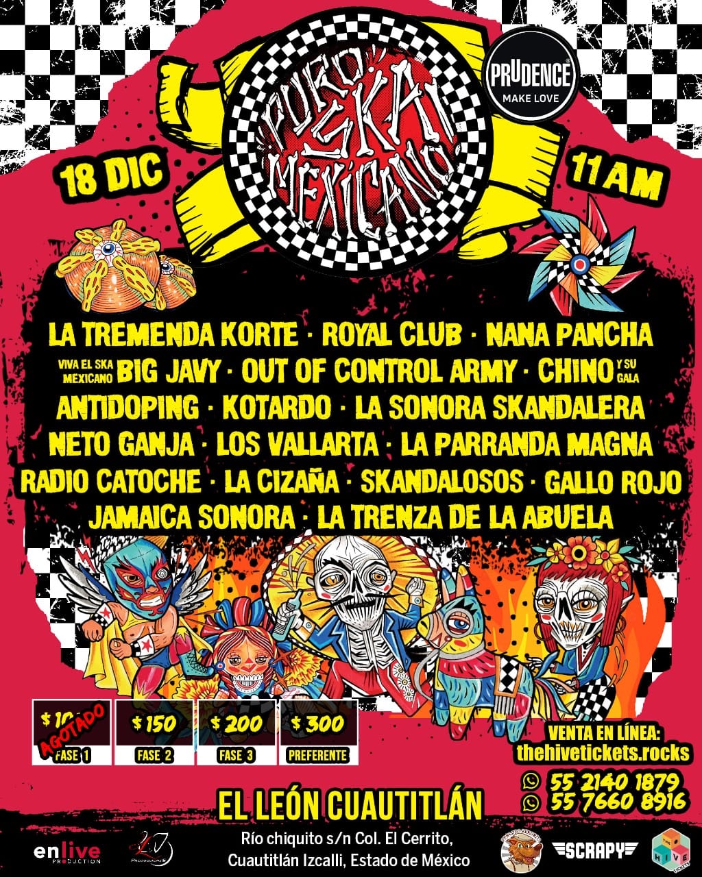 SKA MEXICANO VOL. 1 DIC 2021 CARTEL