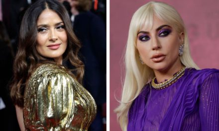 Salma Hayek y Lady Gaga filmaron una escena erótica para House of Gucci