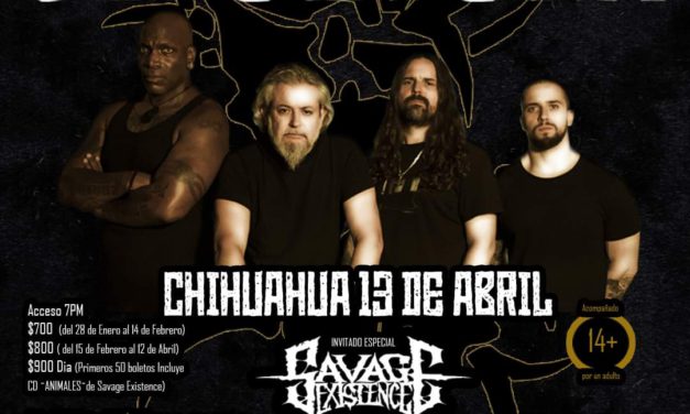 Sepultura y Savage Existence estarán de gira por México