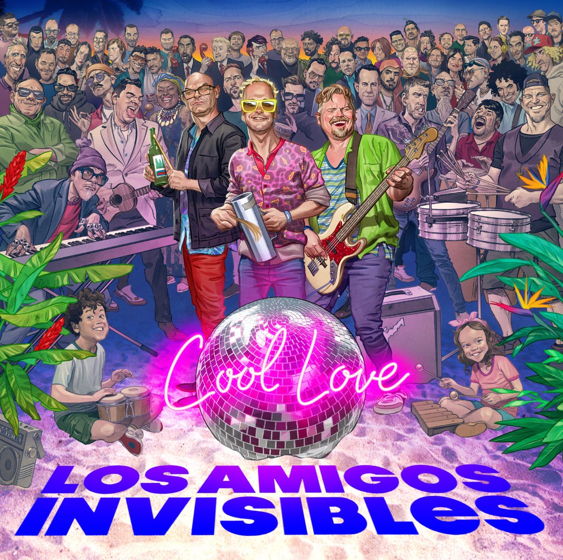 AMIGOS INVISIBLES COOL LOVE COVER