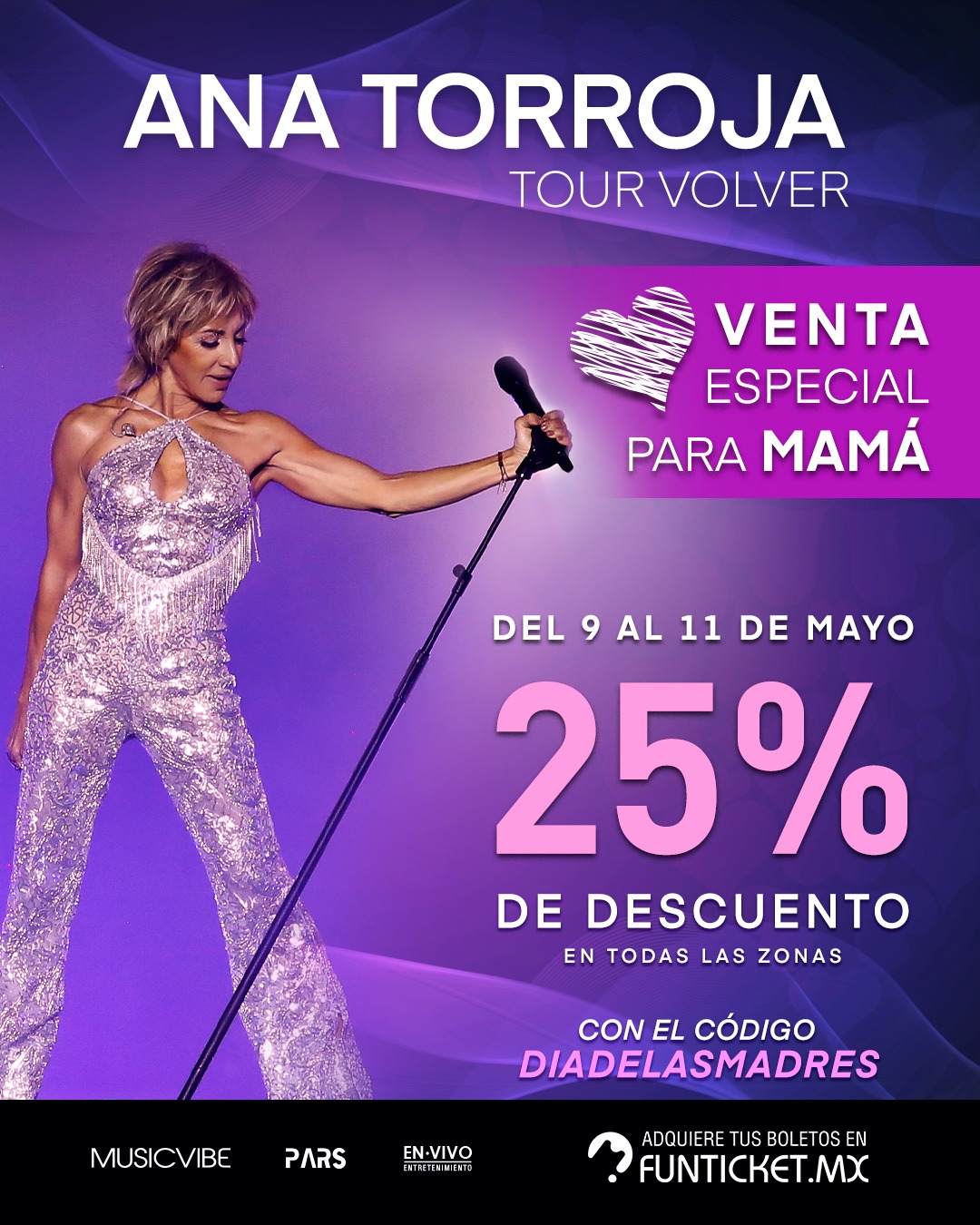 ANA TORROJA DIA DE LAS MADRES CARTEL